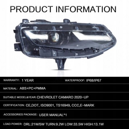 lampa-lampy-przednie-full-led-vland-komplet-chevrolet-camaro-2019-2024