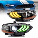 ford-mustang-2018-2023-lampa-lampy-przednie-rgb-led-vland-komplet