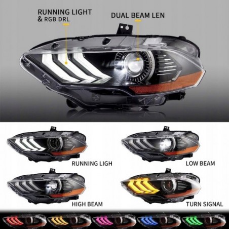 ford-mustang-2018-2023-lampa-lampy-przednie-rgb-led-vland-komplet