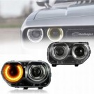 dodge-challenger-2015-2023-lampa-xenon-led-lewy-prawy-gole