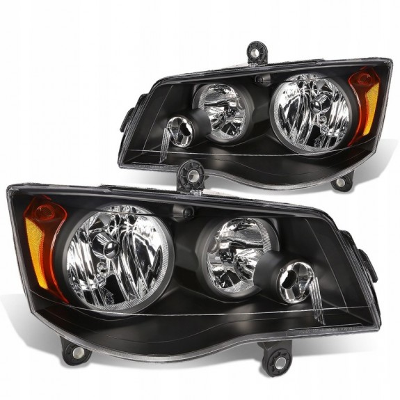 dodge-grand-caravan-2011-2020-lampa-lewa-prawa-black-czarna-komplet