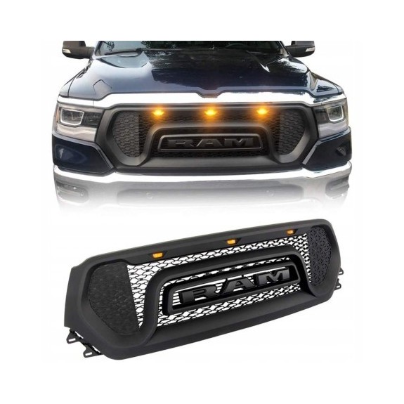 atrapa-grill-lampki-led-dodge-ram-1500-2019-2024