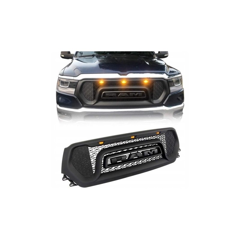 atrapa-grill-lampki-led-dodge-ram-1500-2019-2024