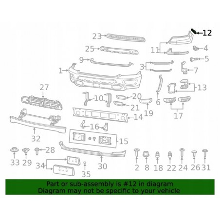 dodge-ram-2019-2022-mocowanie-slizg-zderzaka-lewy