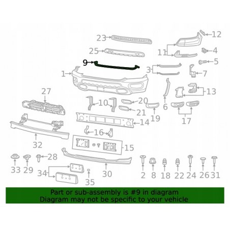 dodge-ram-2019-listwa-atrapy-zderzaka-dol-zamienn