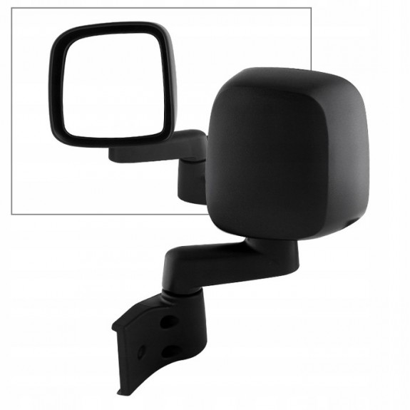 JEEP WRANGLER TJ 2003-2006 LUSTERKO LEWE NOWE PLASTIKOWE