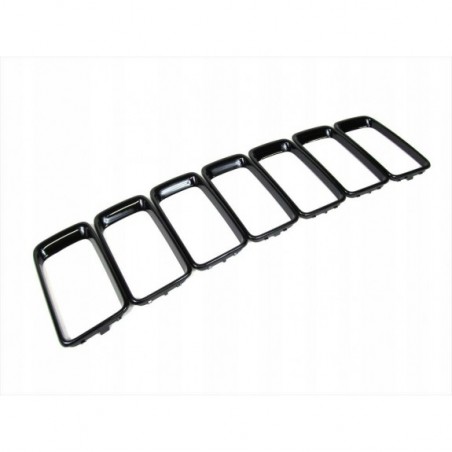 ATRAPA GRILL CZARNA 7X JEEP GRAND CHEROKEE WK2 14-