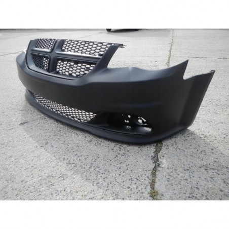 DODGE CARAVAN 2011- ZDERZAK ATRAPA CZARNA KOMPLET