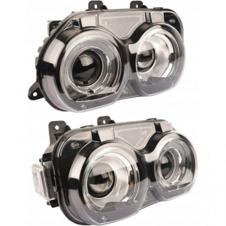 DODGE CHALLENGER 2015-2023 LAMPA XENON LED LEWY + PRAWY KOMPLETNE