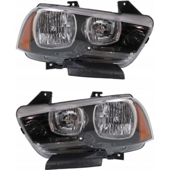 LAMPA PRZEDNIA PRAWA + LEWA TYC WERSJA USA DODGE CHARGER 2011-2014