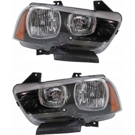 LAMPA PRZEDNIA PRAWA + LEWA TYC WERSJA USA DODGE CHARGER 2011-2014