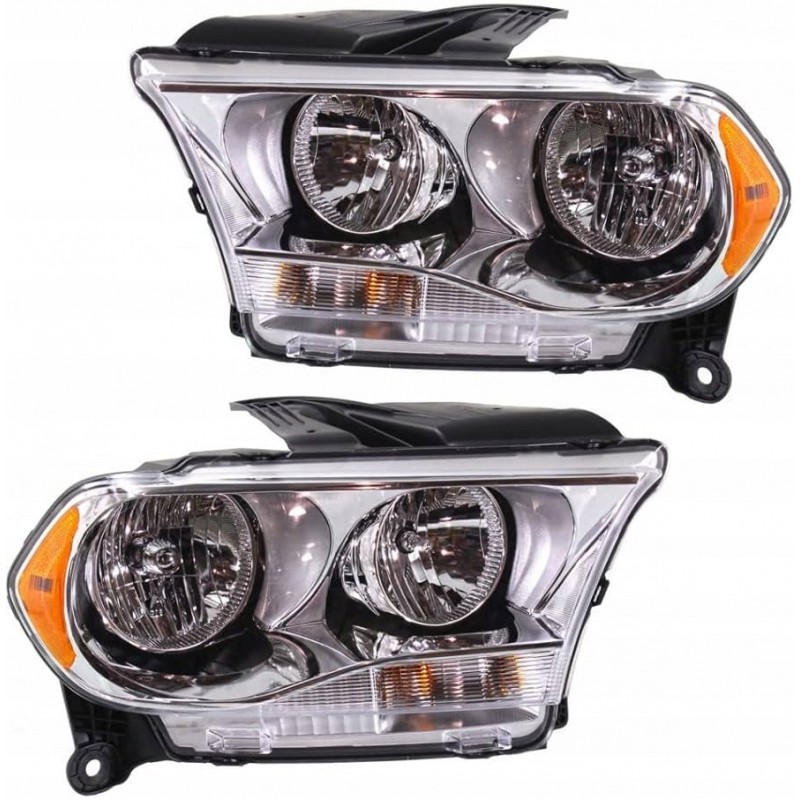 DODGE DURANGO 2011-2013 LAMPA REFLEKTOR JASNY LEWA + PRAWA USA KPL TYC