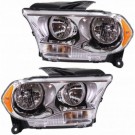 DODGE DURANGO 2011-2013 LAMPA REFLEKTOR JASNY LEWA + PRAWA USA KPL TYC