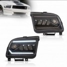 ford-mustang-2005-2009-lampa-lampy-przod-led-vland-lewa-prawa