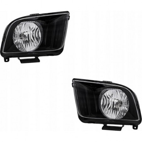 ford-mustang-2005-2009-lampa-lewa-prawa-przod-bez-przyslony-komplet