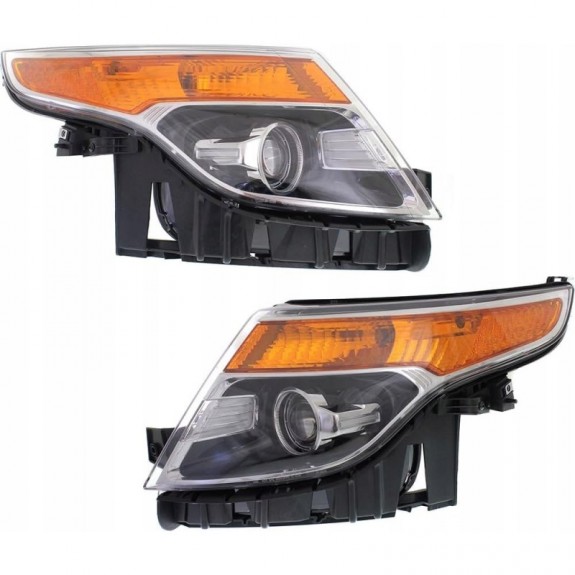ford-explorer-2011-2015-lampa-prawa-lewa-przod-srebrna-wersja-usa