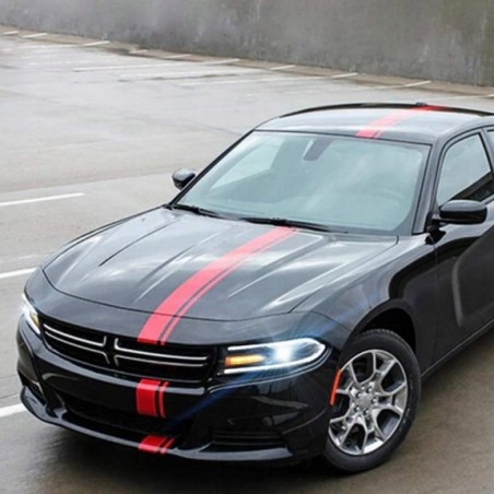 DODGE CHARGER 2015-2023 LAMPA REFLEKTOR XENON PRAWY KOMPLETNY