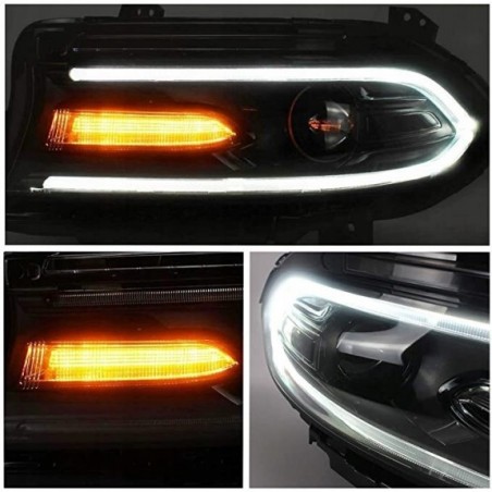 DODGE CHARGER 2015-2023 LAMPA REFLEKTOR XENON PRAWY KOMPLETNY
