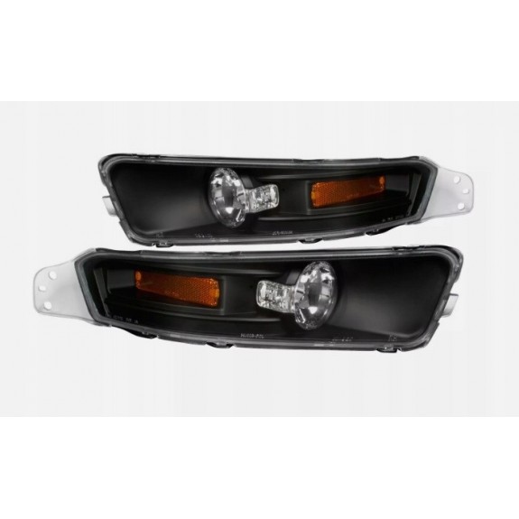 KIERUNKOWSKAZ MIGACZ 2SZT TUNING CZARNE FORD MUSTANG 2005-2009