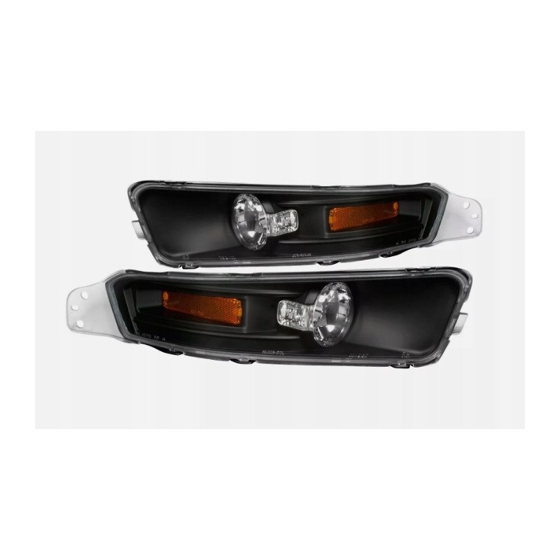 KIERUNKOWSKAZ MIGACZ 2SZT TUNING CZARNE FORD MUSTANG 2005-2009
