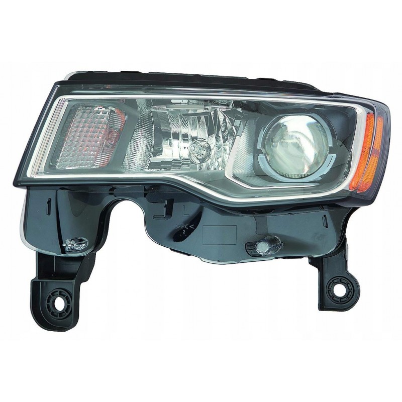LAMPA PRZÓD LEWA Z CHROM ZWYKŁA SOCZEWKA TYC JEEP GRAND CHEROKEE WK2 2017-