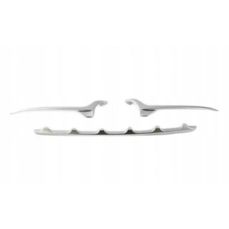 JEEP GRAND CHEROKEE WL 2021-2023 LISTWA LISTWY GRILLA ATRAPY CHROM KOMPLET