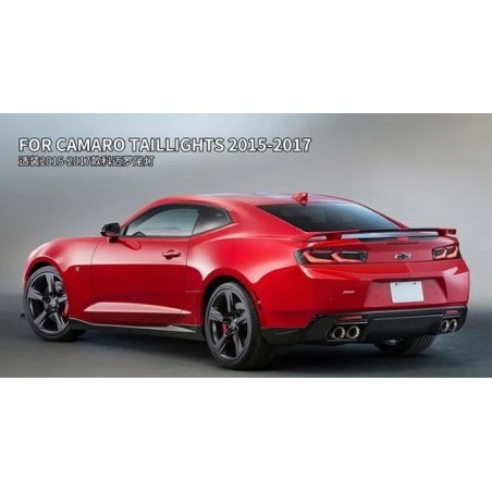 CHEVROLET CAMARO 2016-2018 LAMPA LAMPY TYŁ LED KOMPLET VLAND RED EUROPA