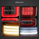 FORD F150 F-150 2015-2020 LAMPA LAMPY TYŁ LED VLAND L+R ŻÓŁTY KIERUNKOWSKAZ