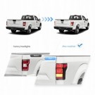 FORD F150 F-150 2015-2020 LAMPA LAMPY TYŁ LED VLAND L+R ŻÓŁTY KIERUNKOWSKAZ