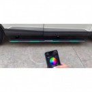 PRÓG PROGI STOPNIE ELEKTRYCZNIE WYSUWANE LED + LED LOGO RAM DODGE RAM 2011-