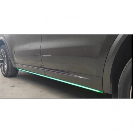 PRÓG PROGI STOPNIE ELEKTRYCZNIE WYSUWANE LED + LED LOGO RAM DODGE RAM 2011-