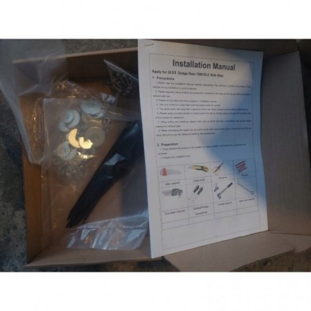 PRÓG PROGI STOPNIE ELEKTRYCZNIE WYSUWANE LED + LED LOGO RAM DODGE RAM 2011-