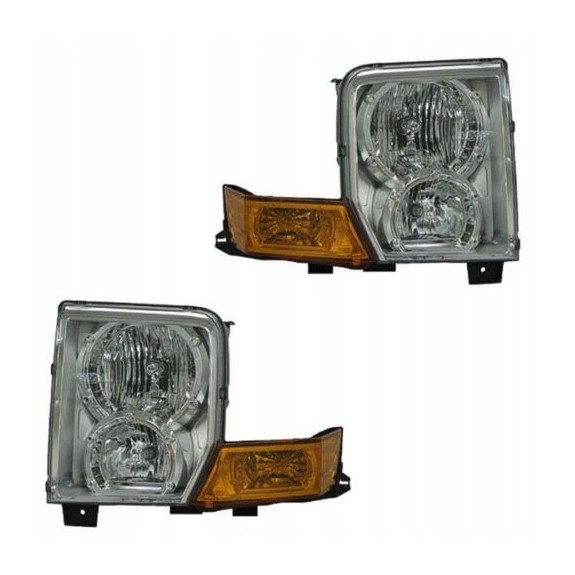LAMPA LEWA + PRAWA REFLEKTOR WERSJA USA KOMPLET JEEP COMMANDER XK 2006-2010