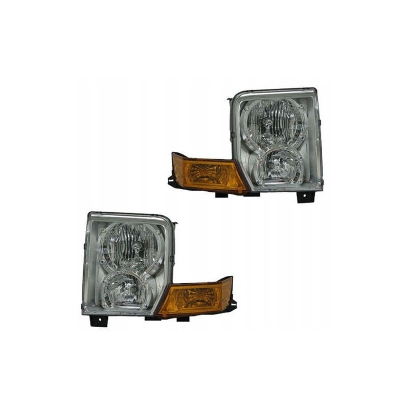 LAMPA LEWA + PRAWA REFLEKTOR WERSJA USA KOMPLET JEEP COMMANDER XK 2006-2010