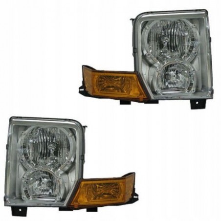 LAMPA LEWA + PRAWA REFLEKTOR WERSJA USA KOMPLET JEEP COMMANDER XK 2006-2010