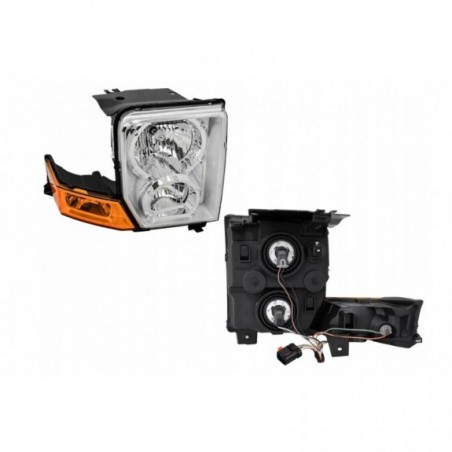 LAMPA LEWA + PRAWA REFLEKTOR WERSJA USA KOMPLET JEEP COMMANDER XK 2006-2010