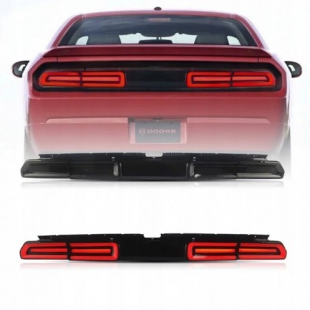 DODGE CHALLENGER 2008-2014 LAMPA LAMPY TYŁ BLENDA DYMIONA EUROPA LED VLAND