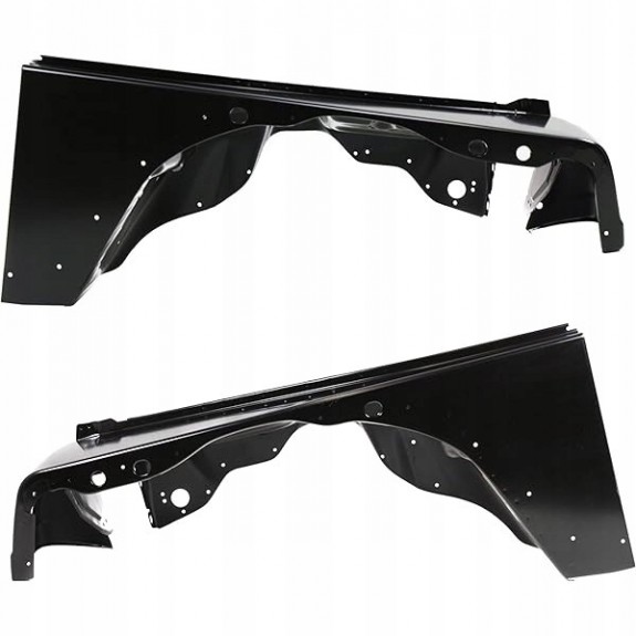 BŁOTNIK PRAWY + LEWY KOMPLET PRZEDNI JEEP WRANGLER 1996-2006 TJ