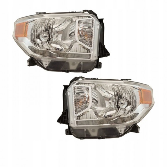 TOYOTA TUNDRA 2014-2017 LAMPA PRAWA + LEWA KOMPLET PRZÓD LED JASNA PLATINUM