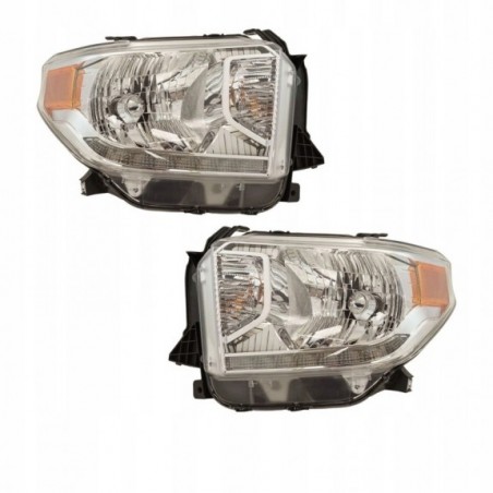 TOYOTA TUNDRA 2014-2017 LAMPA PRAWA + LEWA KOMPLET PRZÓD LED JASNA PLATINUM
