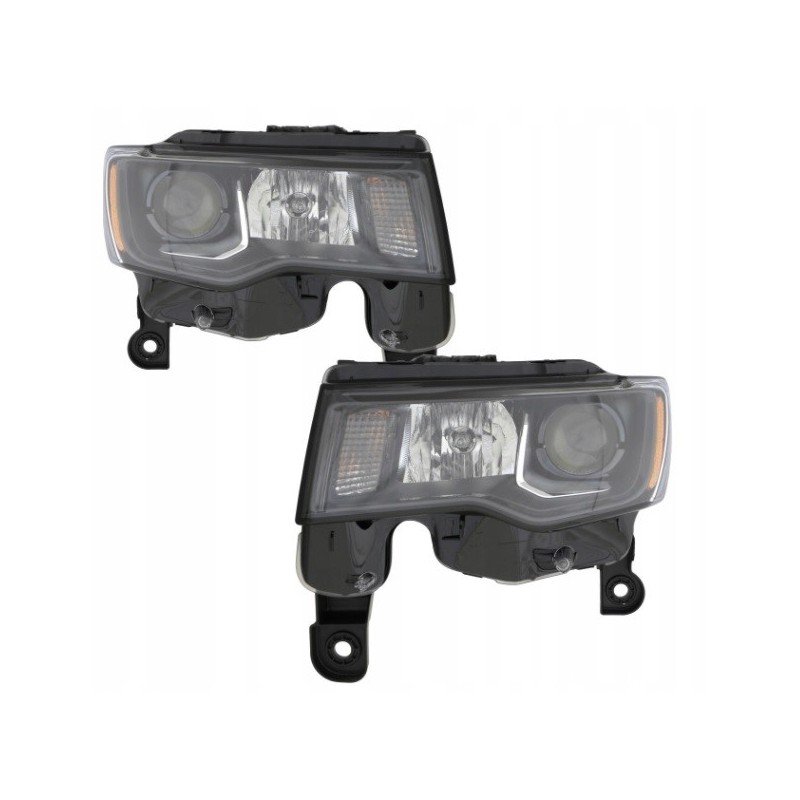 JEEP GRAND CHEROKEE WK2 2017-2021 LAMPA LEWA + PRAWA KOMPLET ZWYKŁA TYC