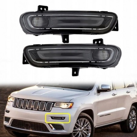 JEEP GRAND CHEROKEE WK2 SUMMIT 17- HALOGEN L+R LED