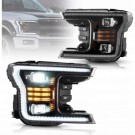LAMPA LAMPY PRZEDNIE KOMPLET LED VLAND SOCZEWKI FORD F150 F-150 2018-2020