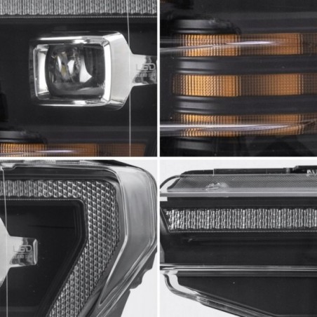 LAMPA LAMPY PRZEDNIE KOMPLET LED VLAND SOCZEWKI FORD F150 F-150 2018-2020