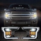 LAMPA LAMPY PRZEDNIE KOMPLET LED VLAND SOCZEWKI FORD F150 F-150 2018-2020