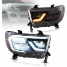 TOYOTA TUNDRA 2007-2013 LAMPA LAMPY KPL LED VLAND