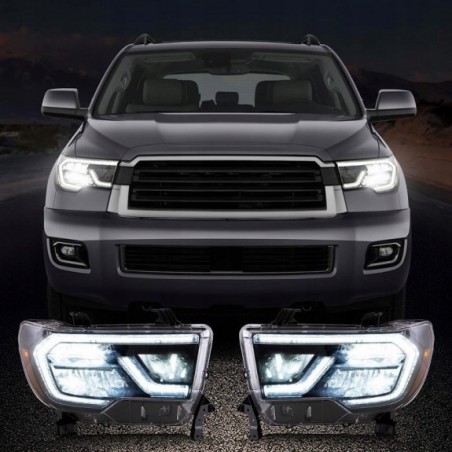 TOYOTA TUNDRA 2007-2013 LAMPA LAMPY KPL LED VLAND