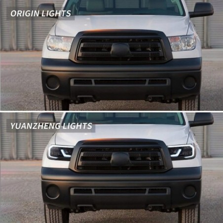 TOYOTA TUNDRA 2007-2013 LAMPA LAMPY KPL LED VLAND
