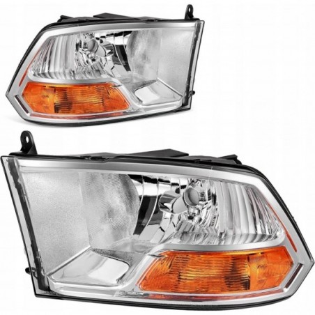 DODGE RAM 2009- LAMPA LEWA + PRAWY LAMPY 2 KOMORY
