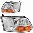 DODGE RAM 2009- LAMPA LEWA + PRAWY LAMPY 2 KOMORY